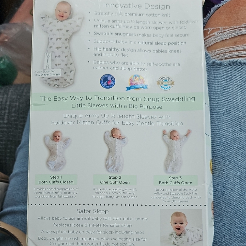 Amazing Baby Transitional Swaddle Sack - Picture 2 of 2
